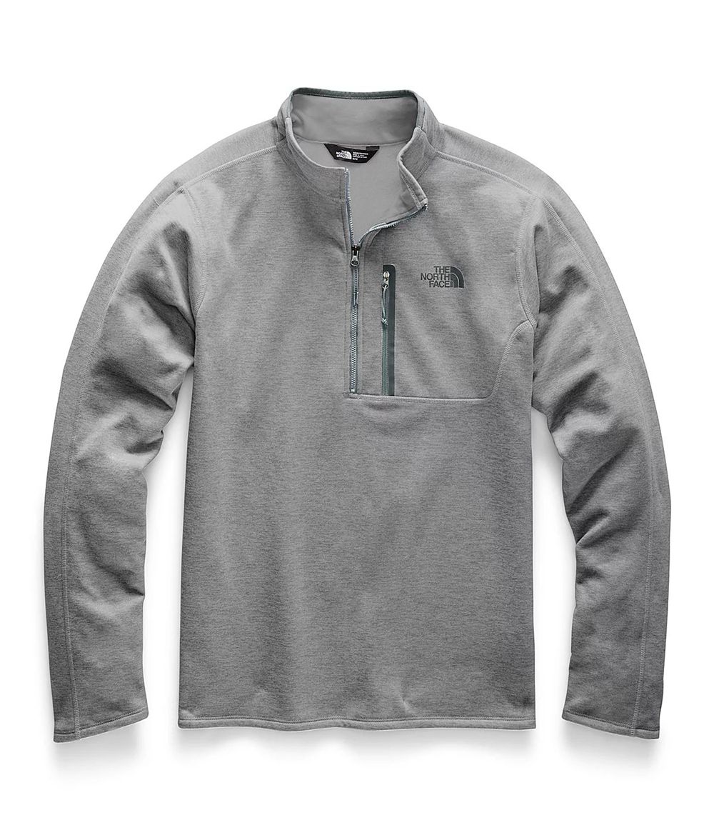 The North Face Canyonlands ½ Zip—Tall Sweatshirt Herren - Grau CH-431HKGK